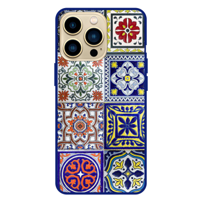 Husa IPhone 14 Pro, Protectie AntiShock, Ceramic Floor